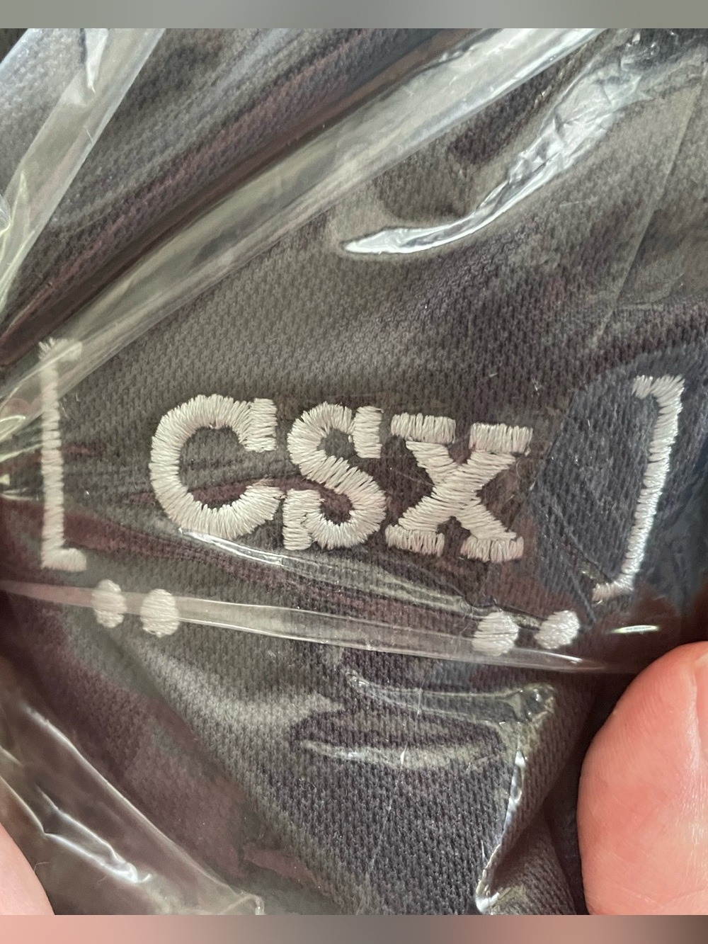 CSX Embroidered Logo Men’s Golf Polo in Carbon by Core365 (Large) NEW